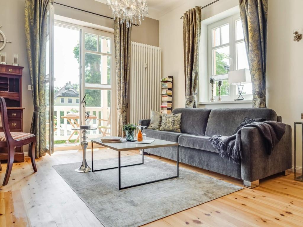 Posezení v ubytování Villa Balticum - Ferienwohnung 2