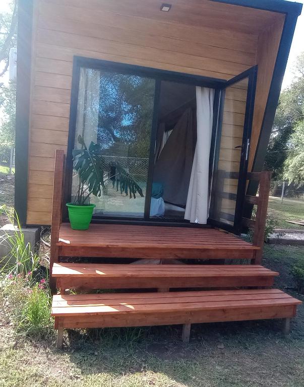 Zahrada ubytování El Refugio de la Sierras