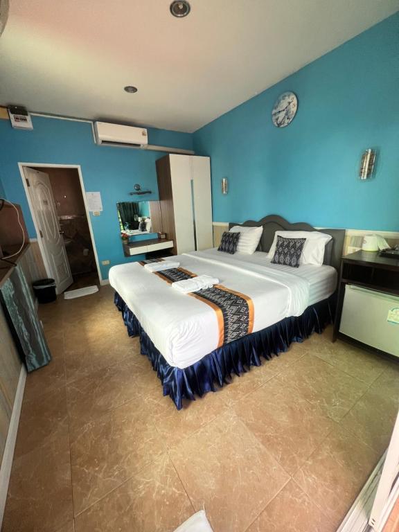 Postel nebo postele na pokoji v ubytování Searide hotel