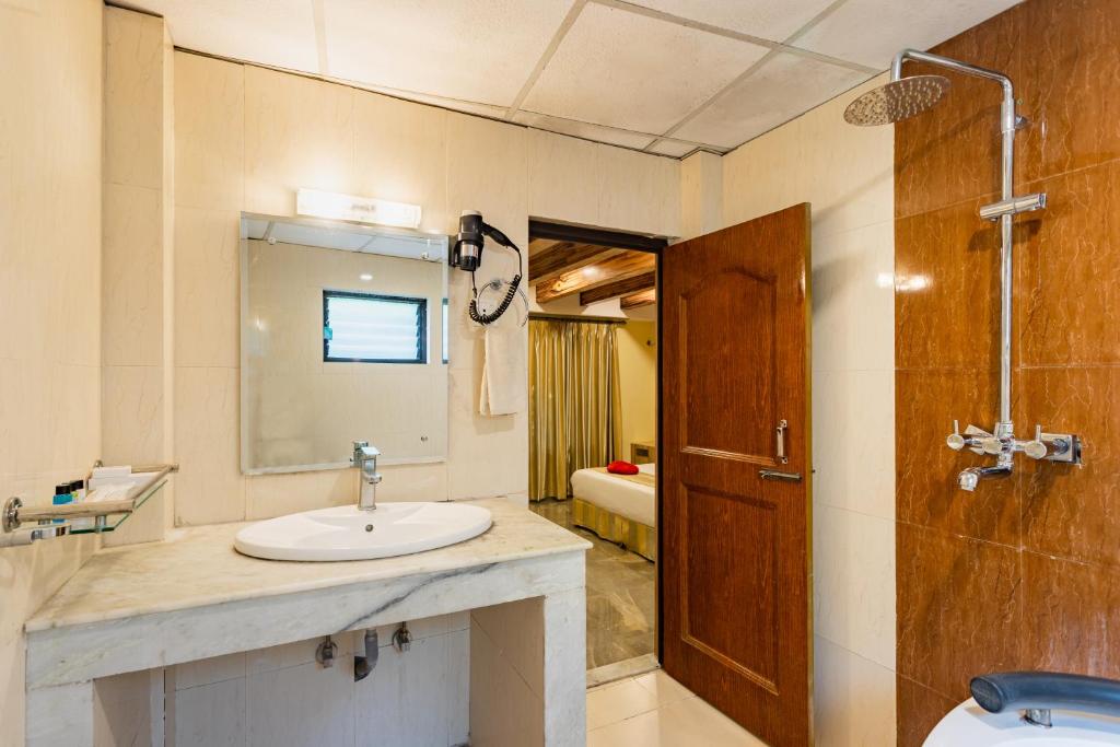 Koupelna v ubytování Hotel Seven Limited