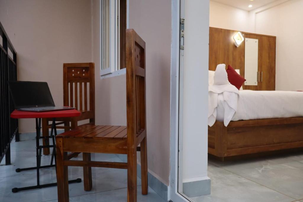 Postel nebo postele na pokoji v ubytování Rhythm Stays