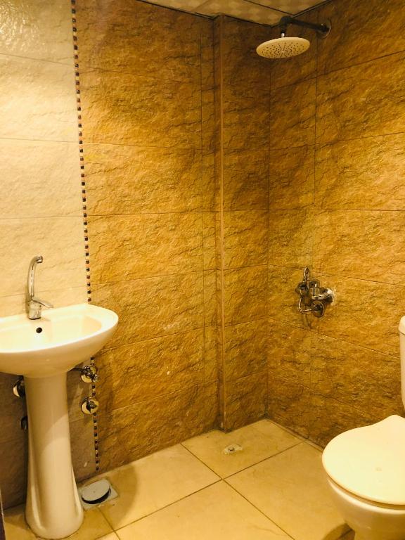 Koupelna v ubytování Mesho Cairo Hostel