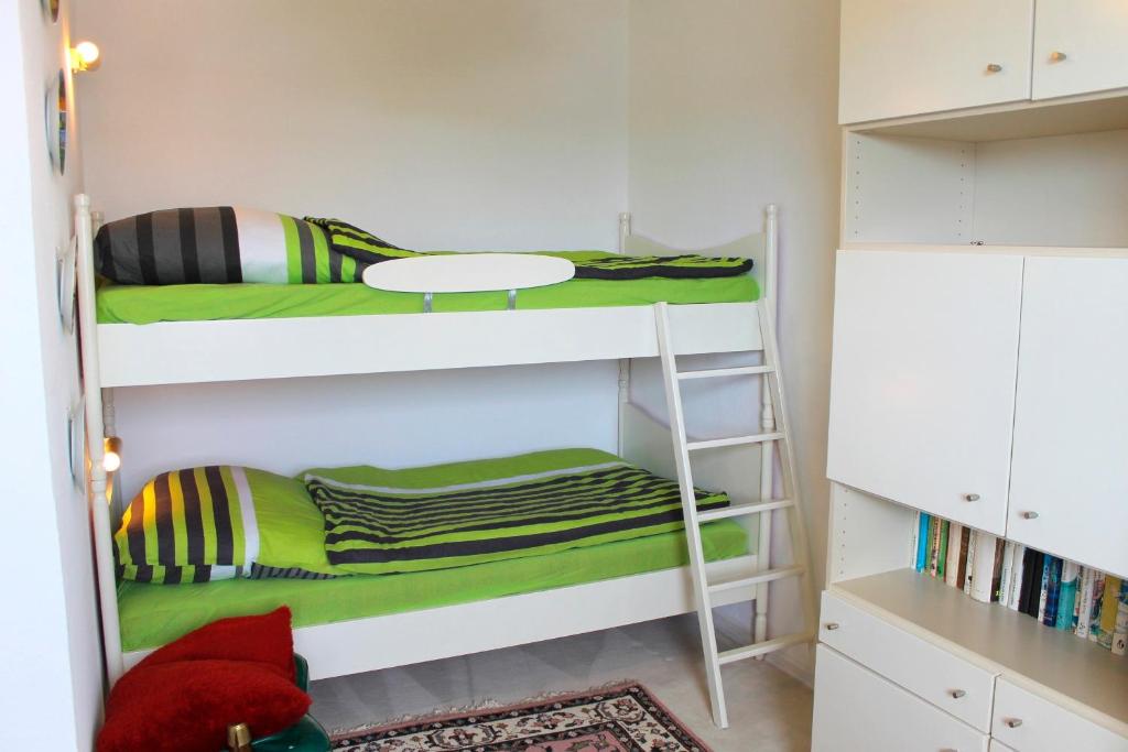 Palanda nebo palandy na pokoji v ubytování Haus Strandfee - App 12