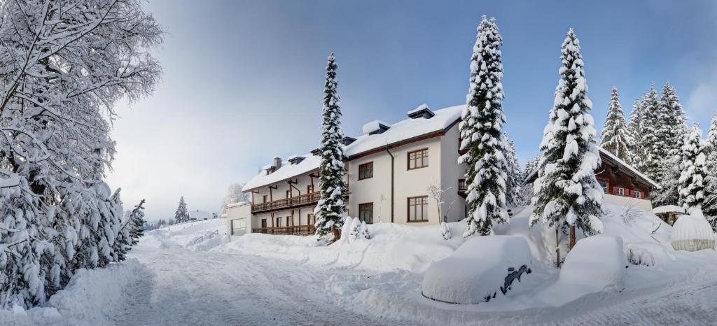Alpenhotel Bödele - Luxus Suite 23 v zime