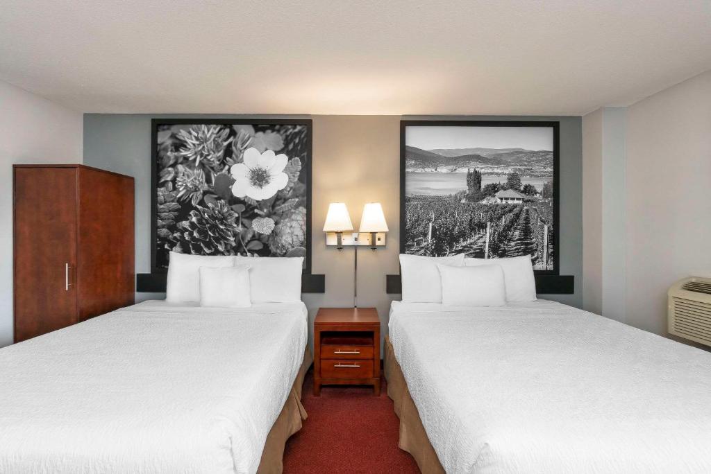Postel nebo postele na pokoji v ubytování Quality Inn & Suites