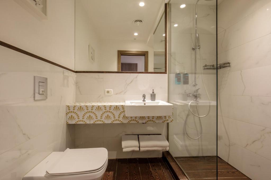 Kúpeľňa v ubytovaní Corso Grand Suite