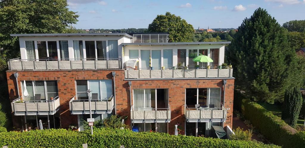 Budova, kde se apartmán nachází