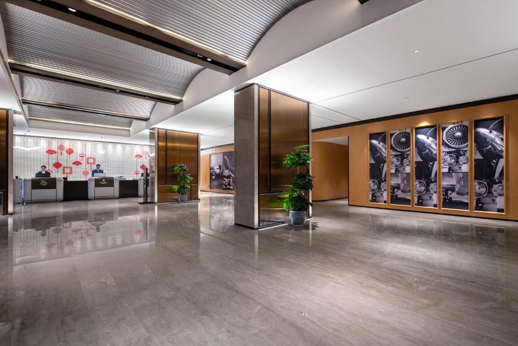 Posezení v ubytování Guangzhou Baiyun Airport COCO Hotel