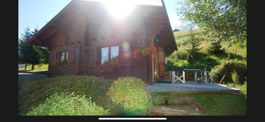 Zahrada ubytování Hôtel Chalet Alpage