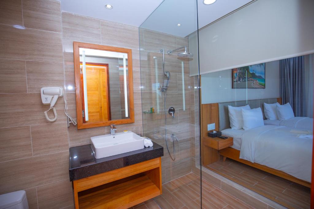 Phòng 2 Giường Đơn Nhìn Ra Thành Phố