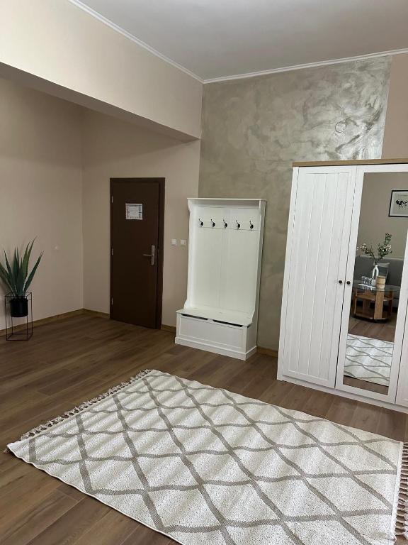 Kuchyň nebo kuchyňský kout v ubytování Hotel Rubin***