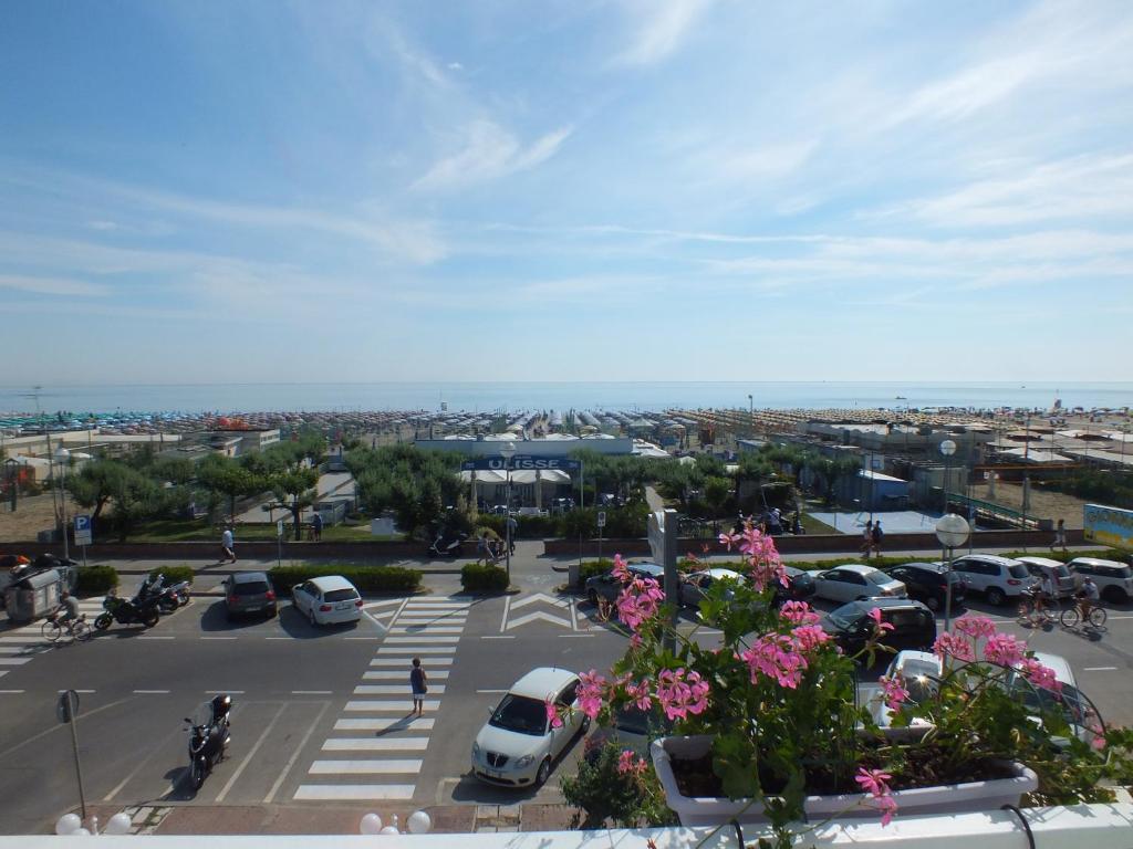 Letecký snímek ubytování Hotel Ronchi
