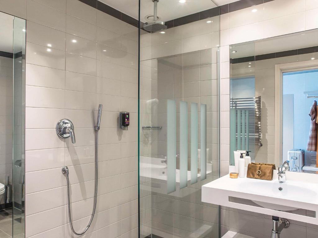 Koupelna v ubytování ibis Styles Milano Est Settala