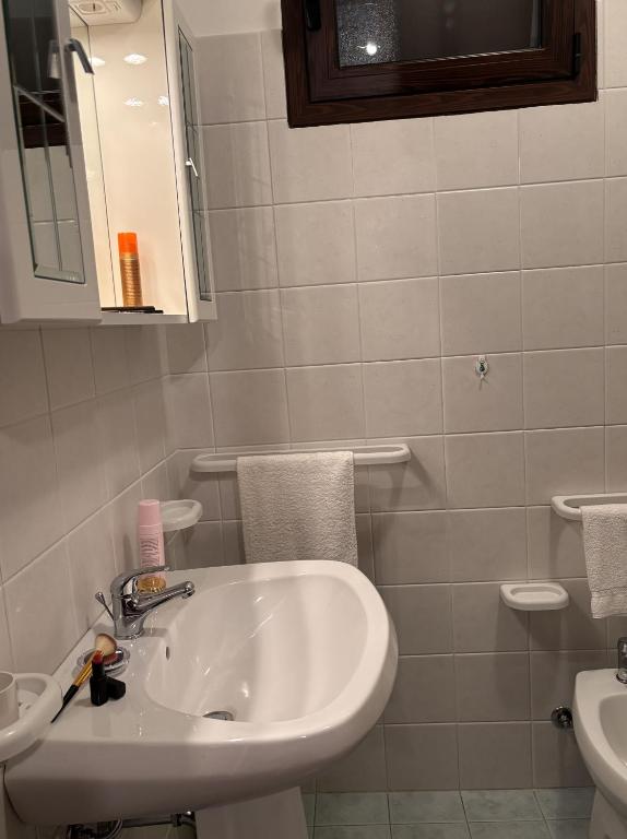 Koupelna v ubytování Residencefusaro pajare Specchia