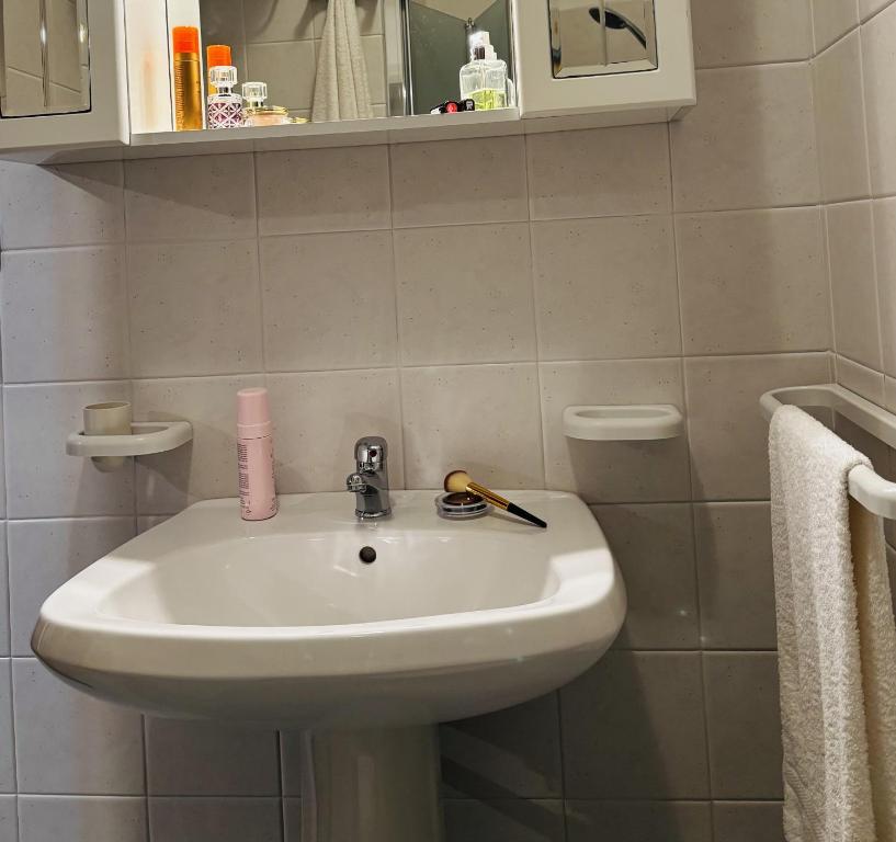 Koupelna v ubytování Residencefusaro pajare Specchia