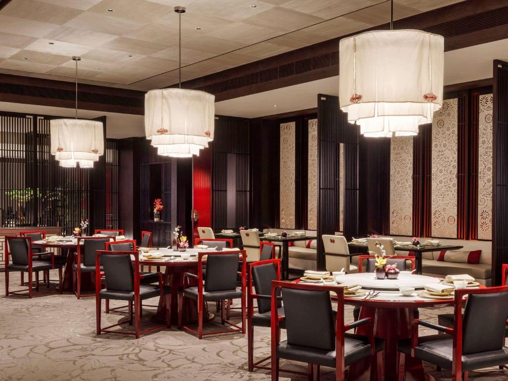 Restaurace v ubytování Fairmont Wuhan