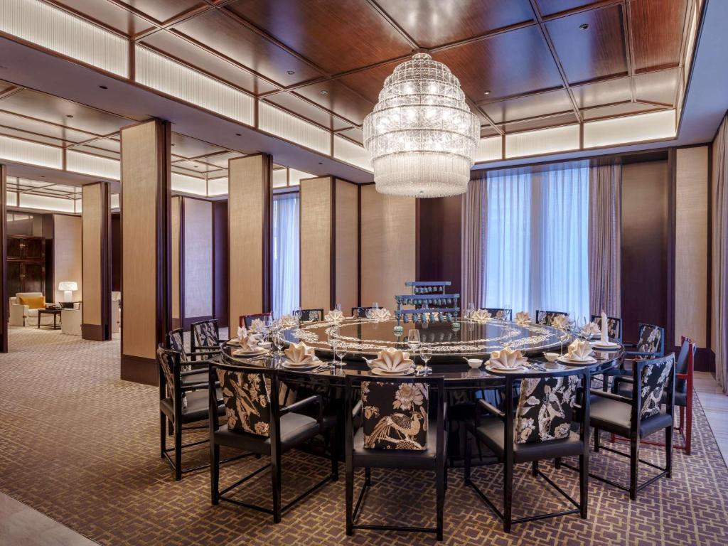 Posezení v ubytování Fairmont Wuhan