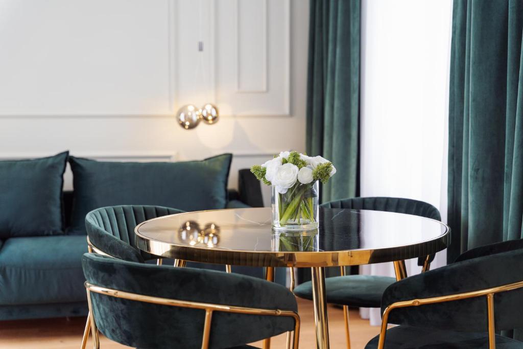 Posezení v ubytování BICE apartments & Wellness