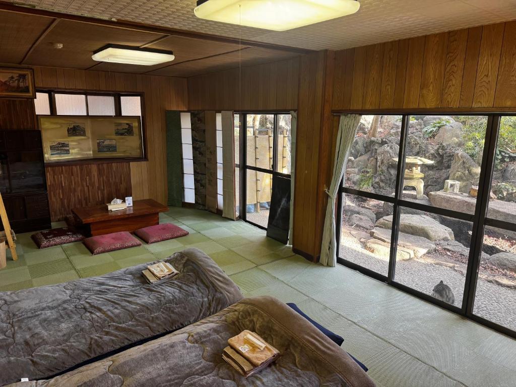 Posezení v ubytování Retreat Narita