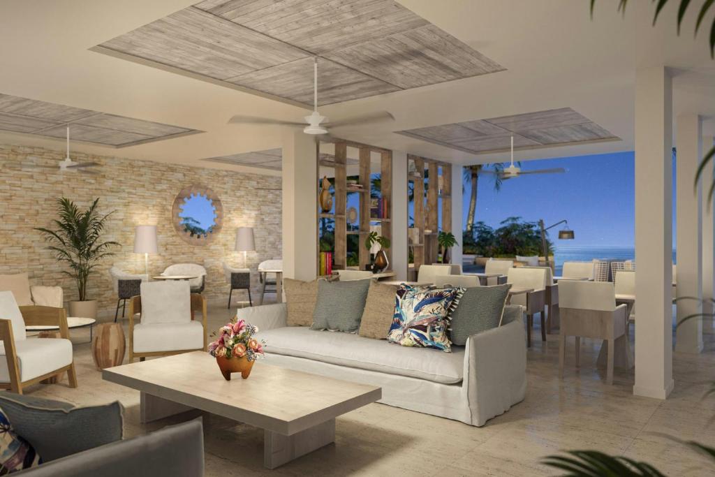 Posezení v ubytování The House, An Autograph Collection All-Inclusive Resort - Adults Only