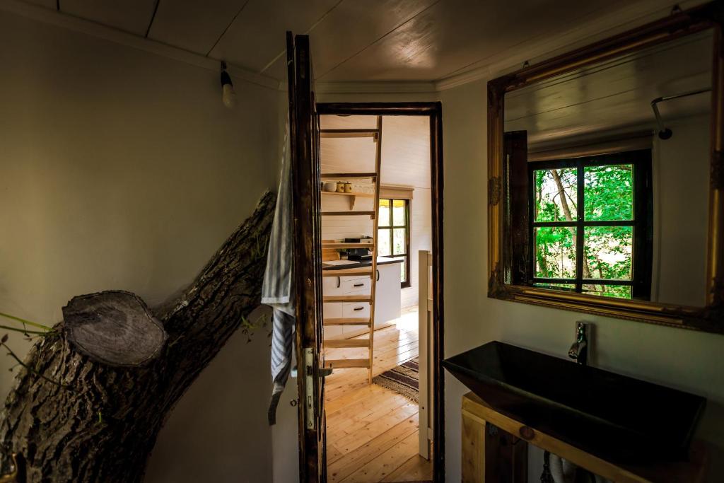 Kuchyň nebo kuchyňský kout v ubytování Loft Treehouse