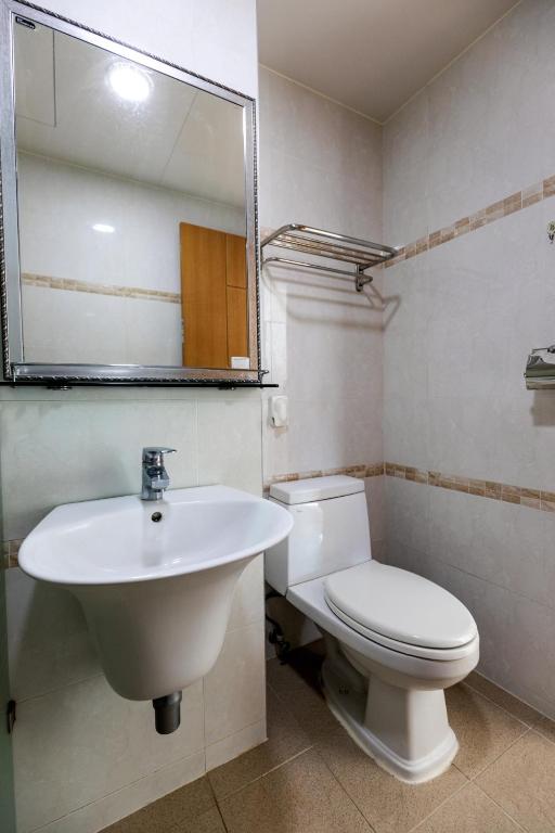 Koupelna v ubytování Dodubong Stay Hotel