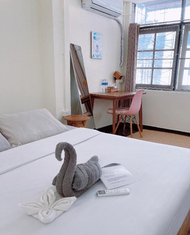 Postel nebo postele na pokoji v ubytování Wayside Guesthouse