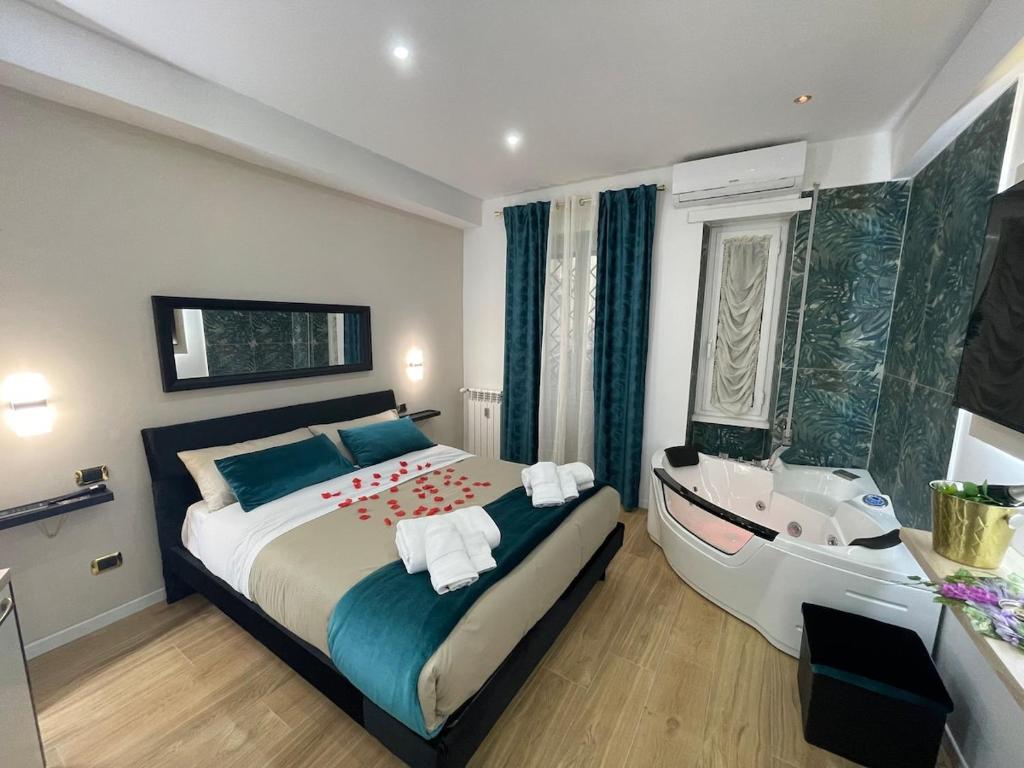 Jacuzzi Suite - Elegant Retreat in Conca D'oro