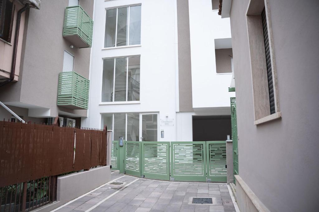 Budova, kde se apartmán nachází