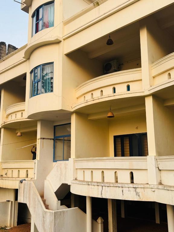 Balkón nebo terasa v ubytování beach view balcony resort by hello varkala