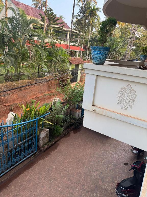 Balkón nebo terasa v ubytování beach view balcony resort by hello varkala