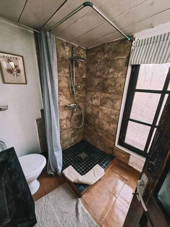 Koupelna v ubytování Loft Treehouse