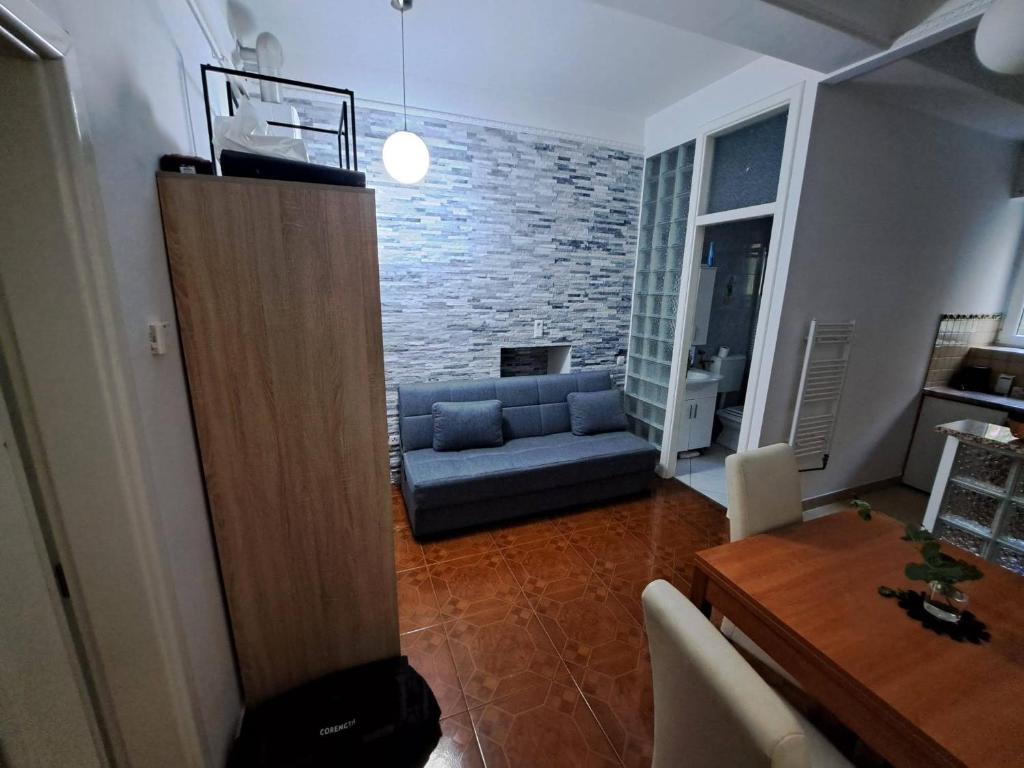 Posezení v ubytování Work and Play Apartment