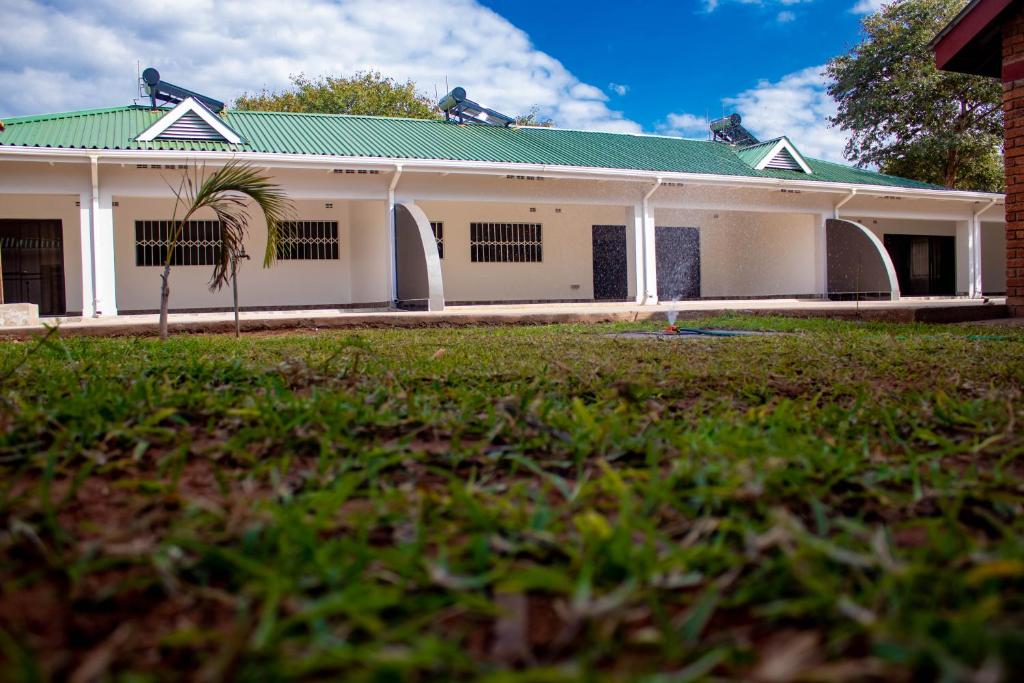 Bygningen som lodgen ligger i