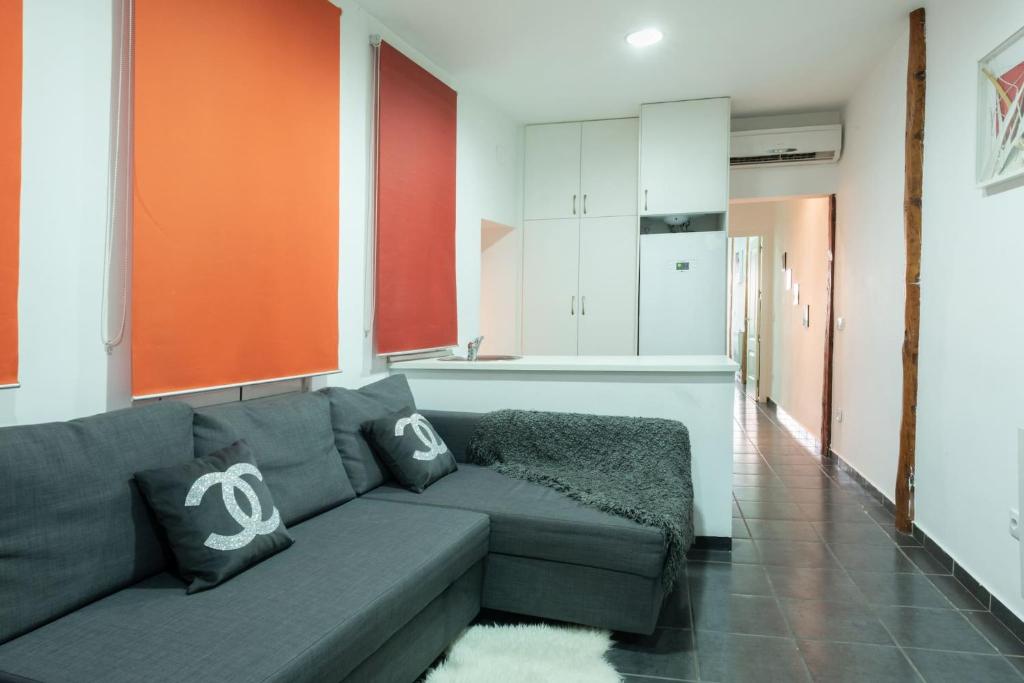 Posezení v ubytování Apartamentos Day Madrid PLAZA DE ESPAÑA Centro Gran Via Sol Malasaña