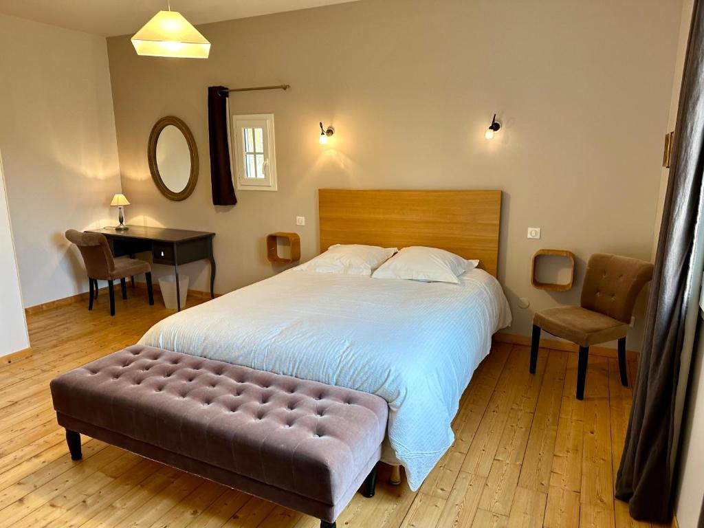 Ένα ή περισσότερα κρεβάτια σε δωμάτιο στο Relais-LG