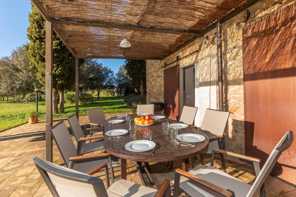 Patio lub wspólna przestrzeń na świeżym powietrzu w obiekcie MAS CAMPS