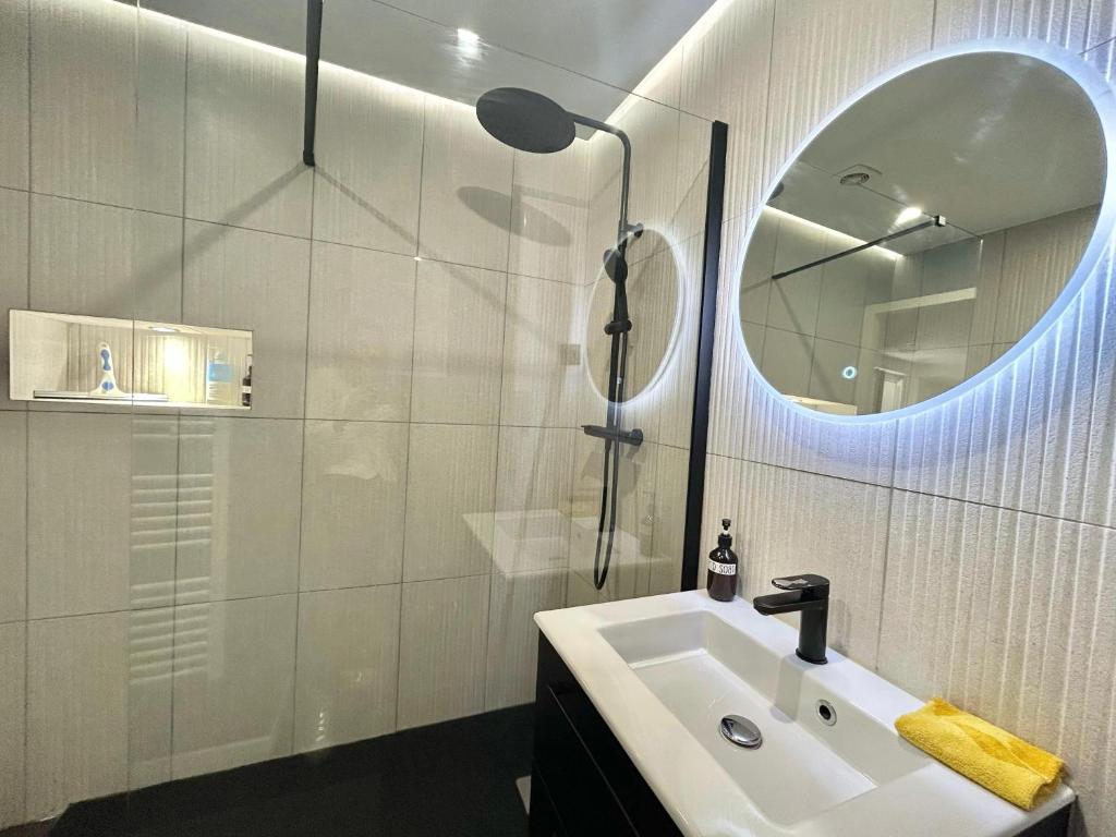 Kúpeľňa v ubytovaní Chez Antho T4 - appartement moderne en plein cœur du Panier proche Vieux Port