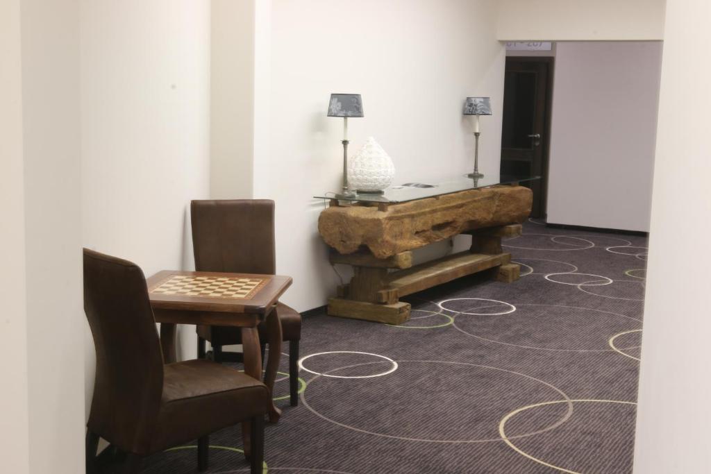 Posezení v ubytování Apartment Hotel Orion