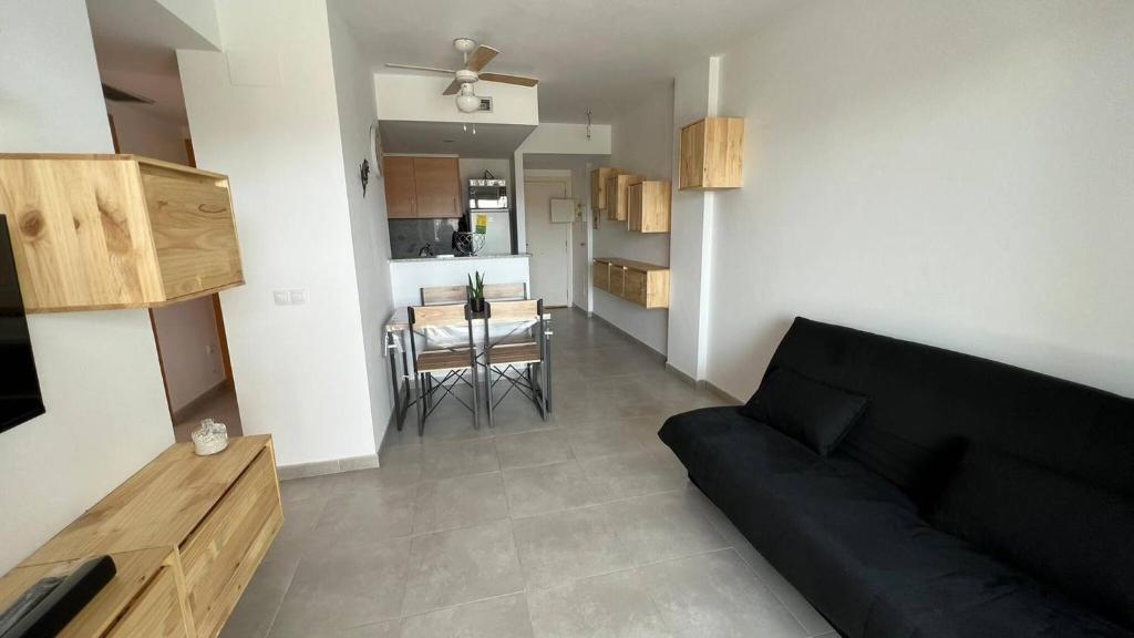Kuchyňa alebo kuchynka v ubytovaní Apartamento acogedor con piscina en Santa Margarita
