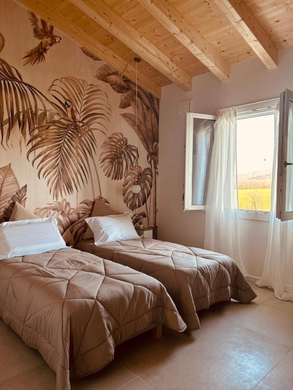 La Casa nel bosco - Deluxe Doppel- Oder Zweibettzimmer Mit Gartenblick
