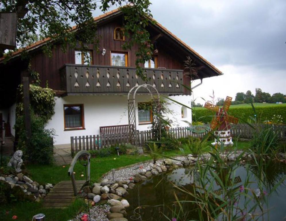 Zahrada ubytování Ferienwohnung Herold