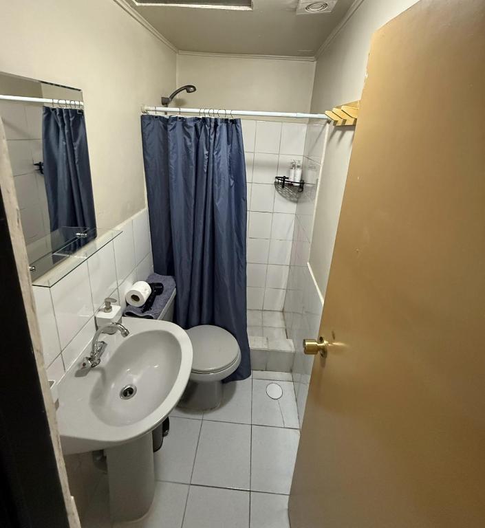 Koupelna v ubytování Ickota B&B