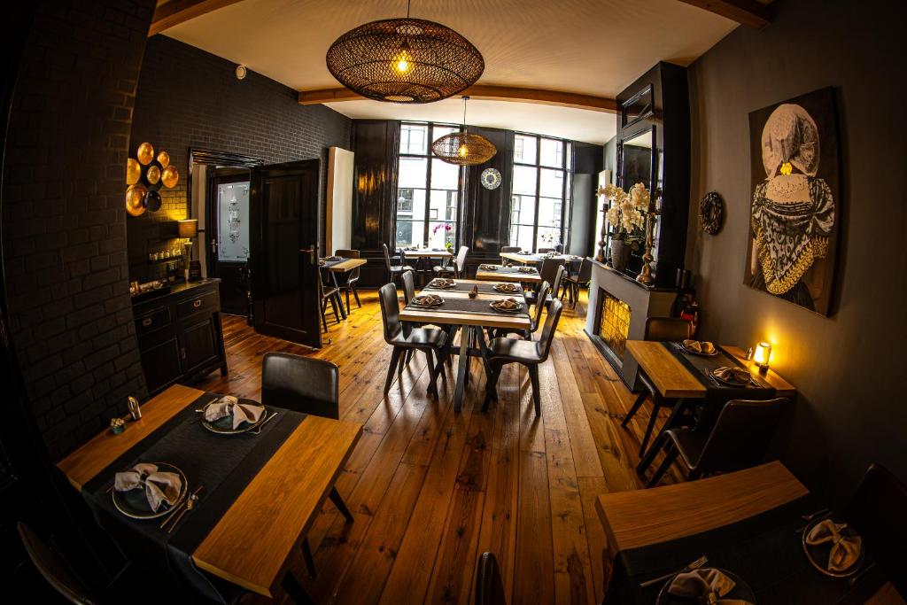 Posezení v ubytování B&B 't Poorthuys