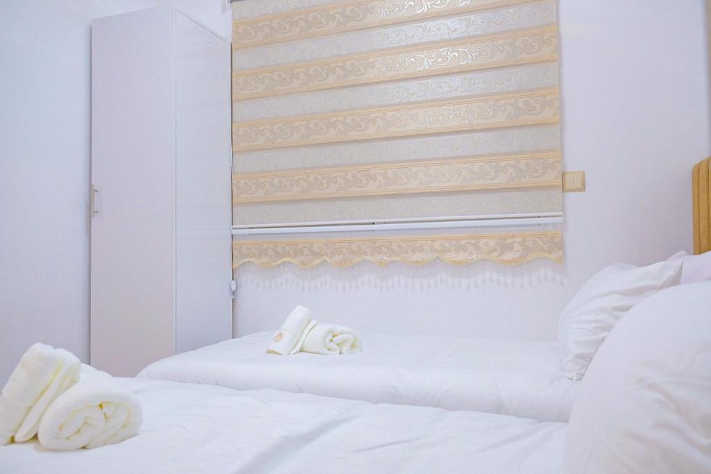 Letto o letti in una camera di Perle de sable