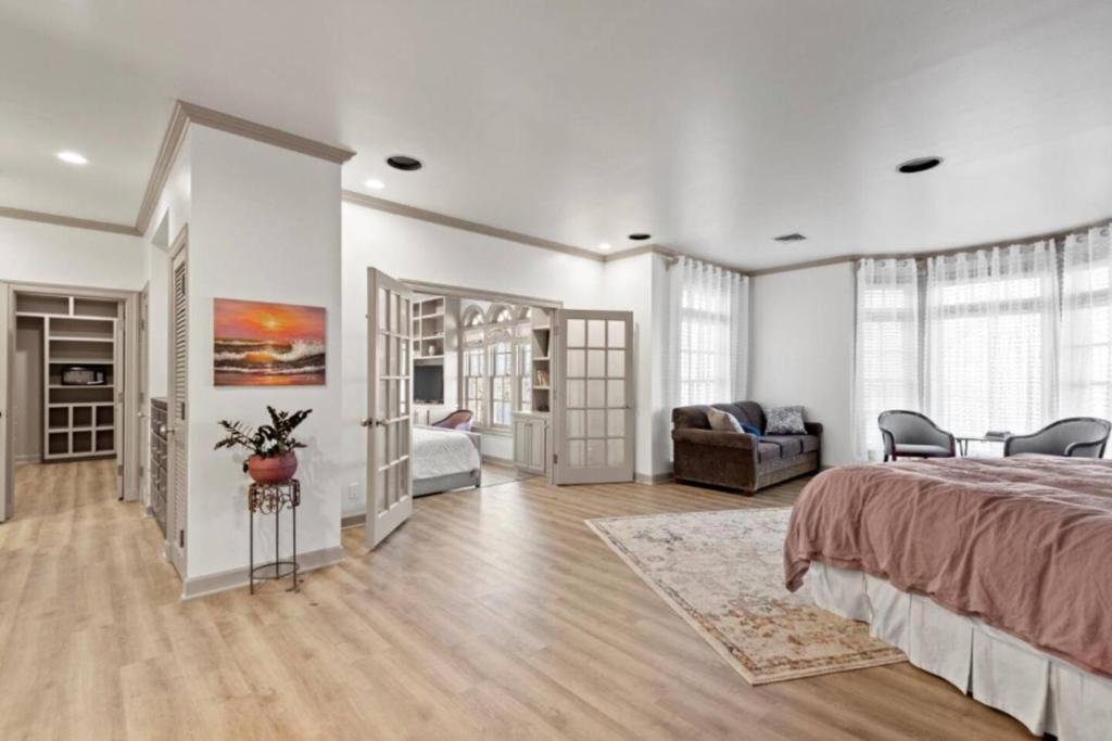 Χώρος καθιστικού στο Jarrett Farm -Presidential Suite