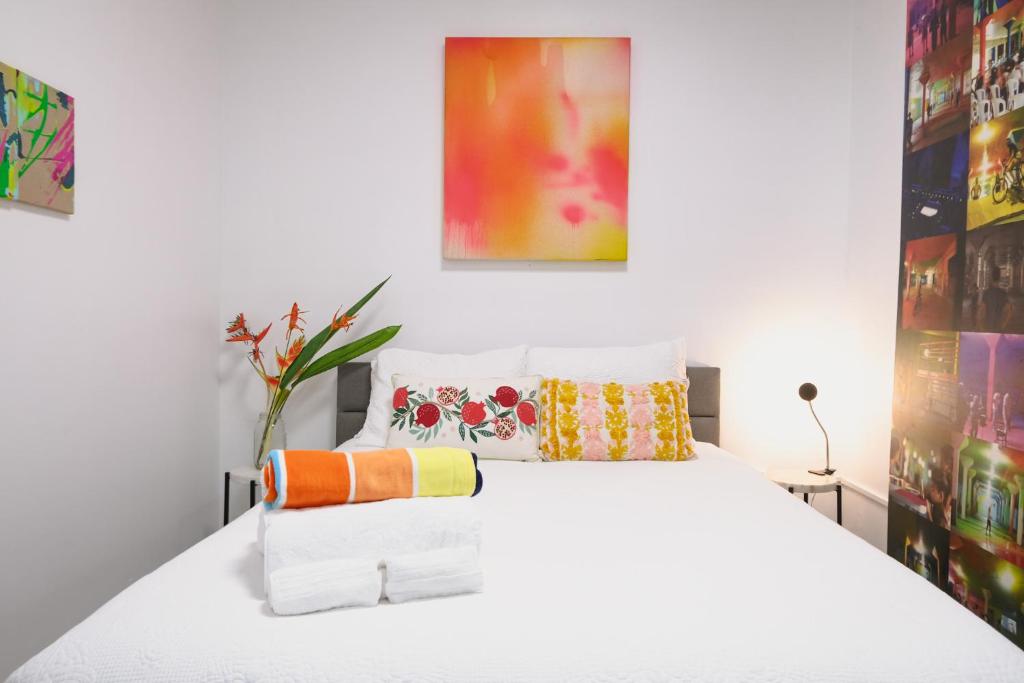 Giường trong phòng chung tại Caribe Rentals - Miramar
