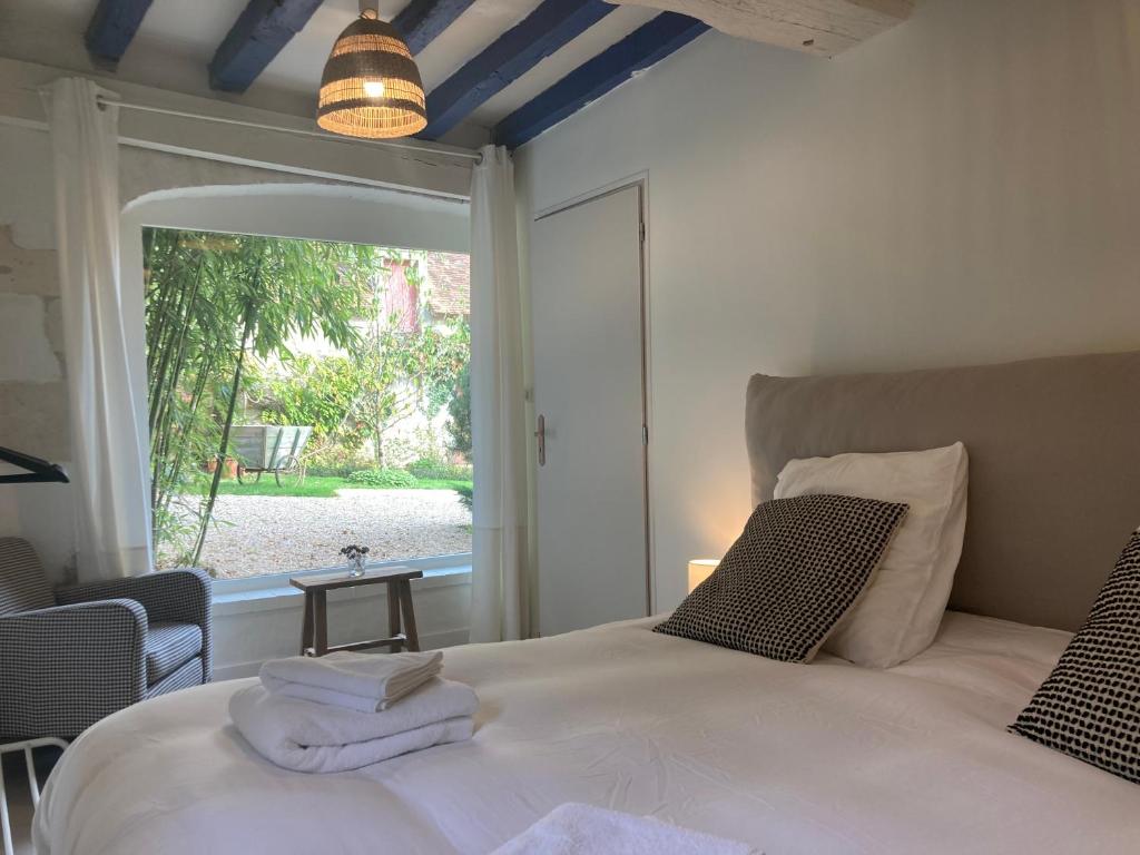 Le Jardin de Marie - la maison d'hôtes Sancerre - Suite Con Vista Giardino