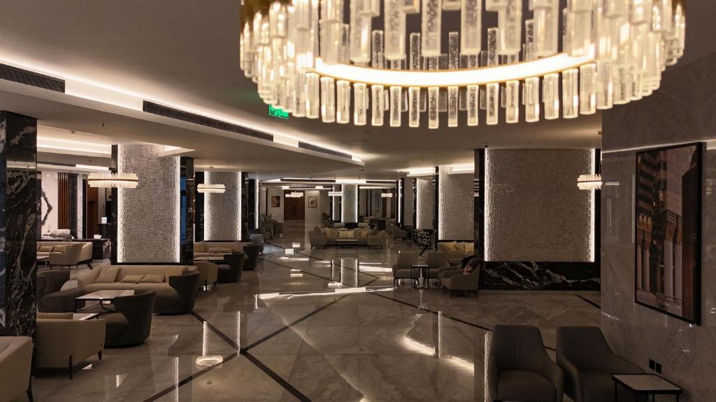Posezení v ubytování Ajm Mina Hotel
