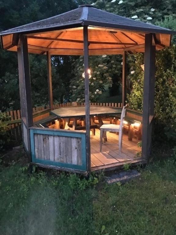 Vonkajšia záhrada v ubytovaní Landhaus Nitsch